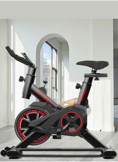 ETG Exercise Bike, Home Gym Exercise Bike with LCD Screen, Professional Seat and Mobile Holder 85*45*102CM  - Image 2