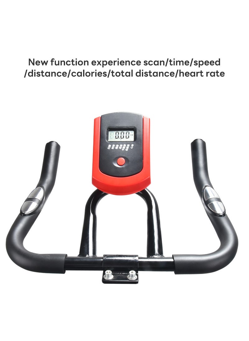 ETG Exercise Bike, Home Gym Exercise Bike with LCD Screen, Professional Seat and Mobile Holder 85*45*102CM  - Image 4