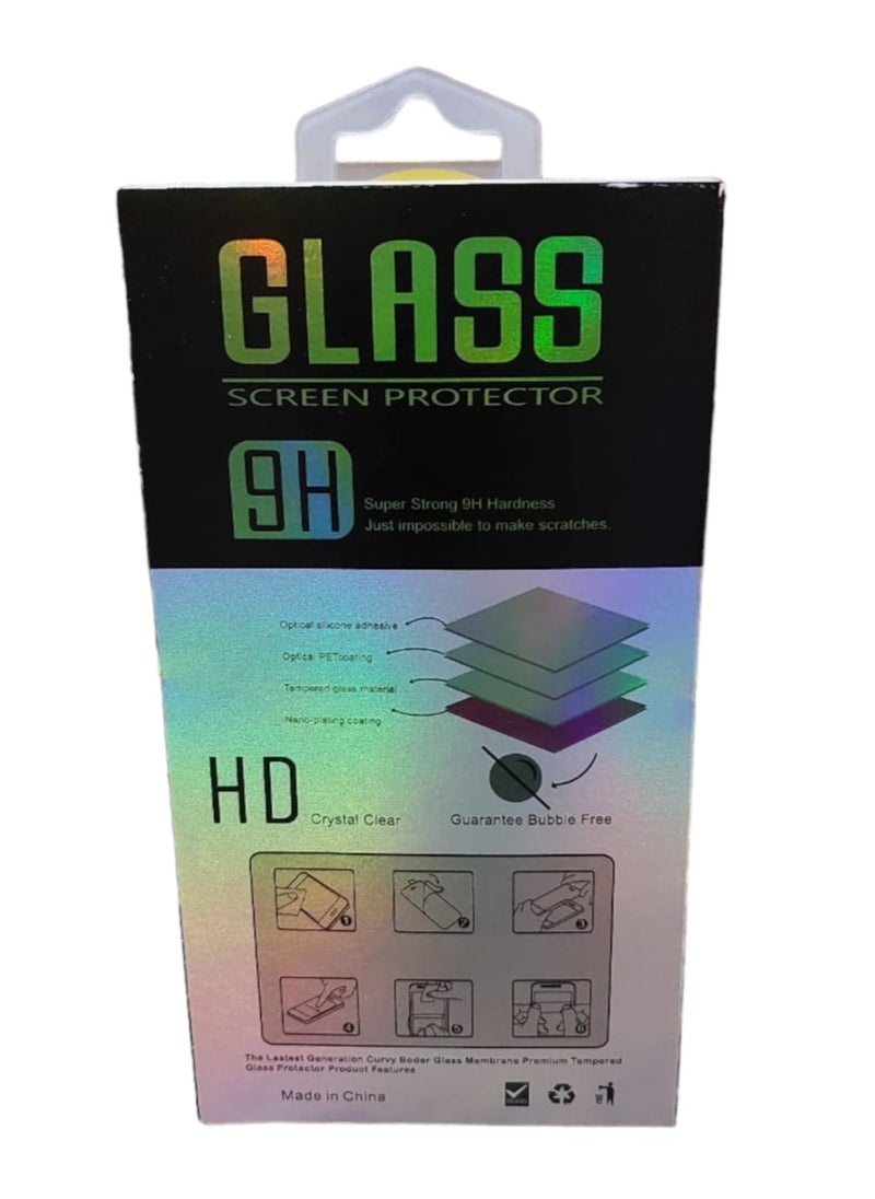 5D - Full Glue Tempered Glass Screen Protector For Infinix Not 10 - Image 1