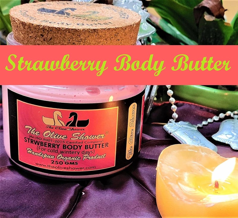 The Olive Shower Strawberry Body Butter 250 - Image 2
