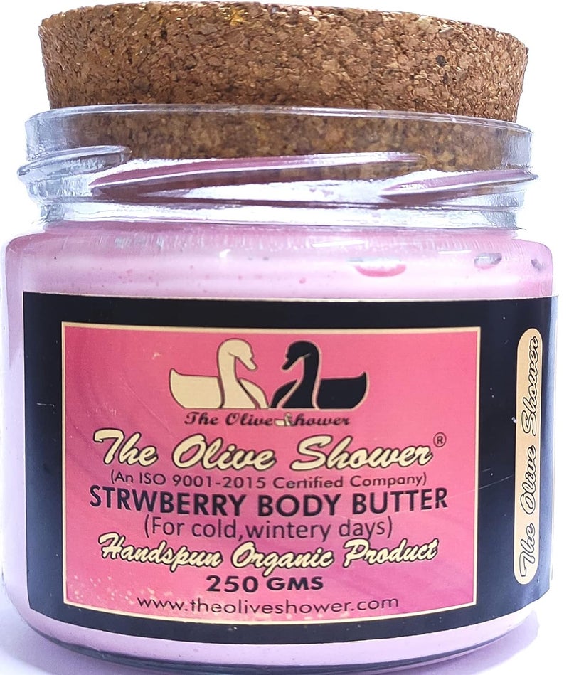 The Olive Shower Strawberry Body Butter 250 - Image 1
