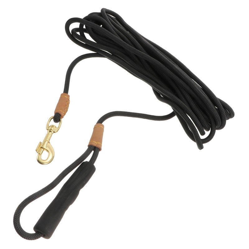 10 Meter Nylon Dog Leash Extendable Training Lead for Small Medium Large Pets Black - Image 2