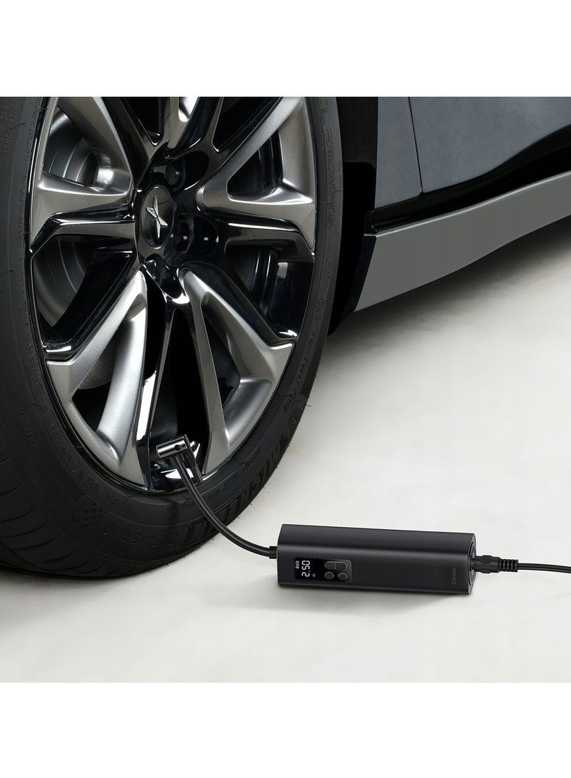 Baseus Baseus Super Mini Inflator Pump Black  - Image 2