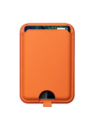 For Iphone16 Mobile Phone Magnetic Card Holder MagSafe Card Holder For Apple Universal PU Multifunctional Wallet-Color:Orange-Applicable Model:Magnetic Card Package (PU) - pzsku/Z16FB8785ACAD3BE8BED0Z/45/1744995931/b08c74cb-0ece-4d14-a0b5-092acbfc1765