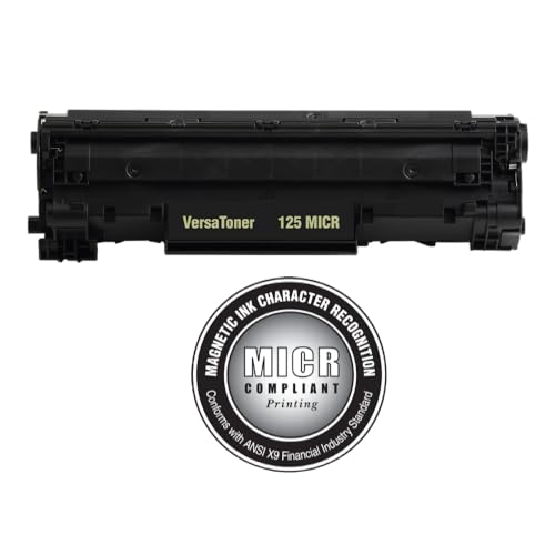 VersaCheck VersaToner - 125 (3484B001) MICR Toner Cartridge for Check Printing - Compatible with VersaCheck M15 MXD, Canon MF3010, MF3010 VP, LBP6000, LBP6030w, LBP6650 Printers - Image 3