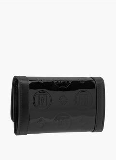 ELLE Women Logo Embossed Wallet with Button Closure and Charm Accent  - Image 2