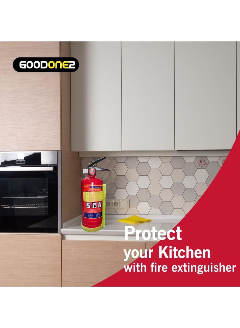 FIRE STOP - Fire Extinguisher Dry Chemical Powder Extremely Safe and Long Service easy to handle and operate (1kg,1Pack) - Image 1
