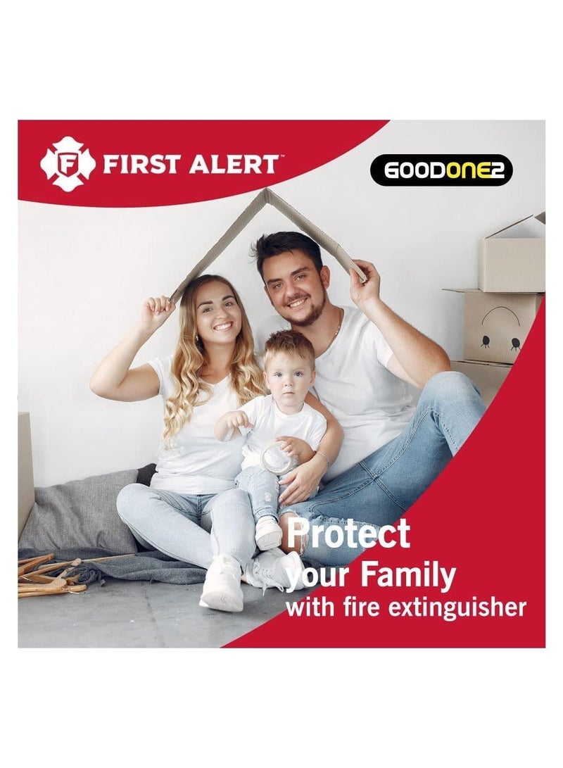 GOODONE2 Fire Extinguisher Dry Chemical Powder Extremely Safe and Long Service easy to handle and operate (1kg,1Pack) - Image 3