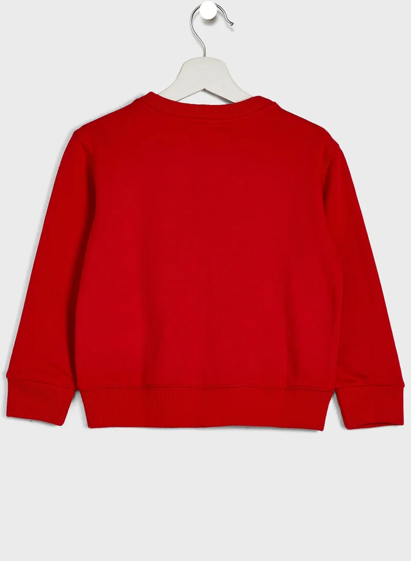 POLO RALPH LAUREN Infant Logo Sweatshirt
