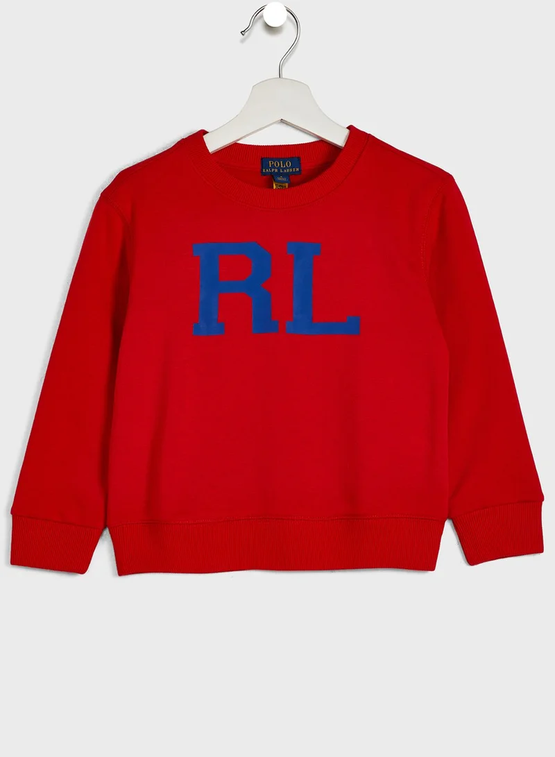 POLO RALPH LAUREN Infant Logo Sweatshirt