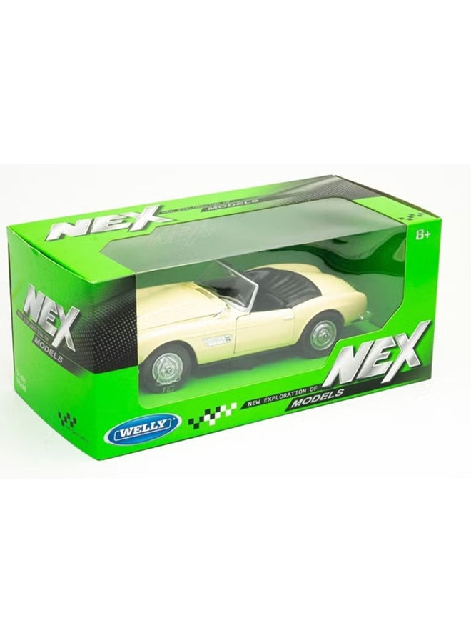 Welly Classic BMW 507 Roadster Diecast Model Car - 1:24 Scale – Die-Cast Toy Car for Kids & Collectors - Image 4