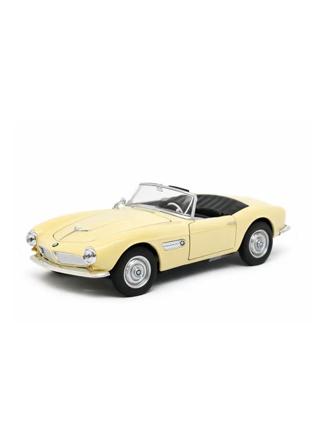Welly Classic BMW 507 Roadster Diecast Model Car - 1:24 Scale – Die-Cast Toy Car for Kids & Collectors - Image 3