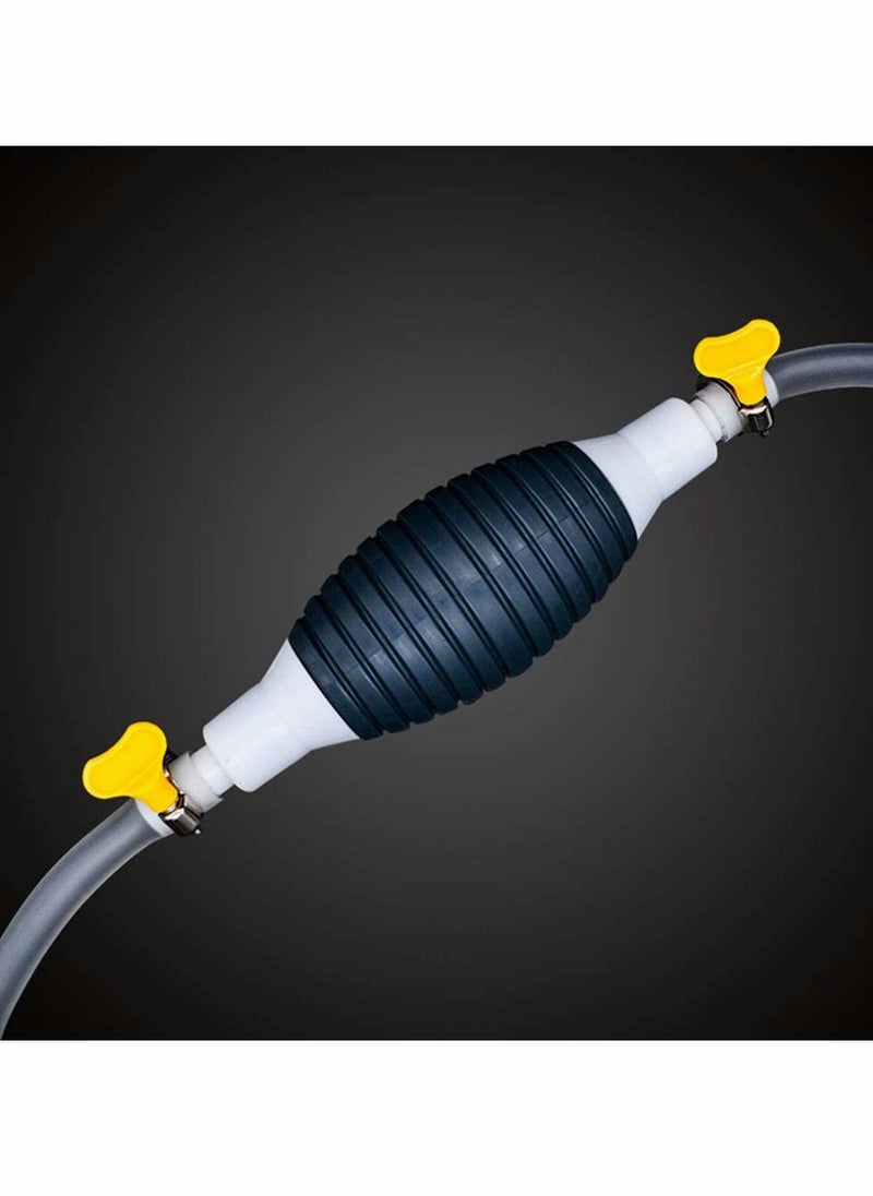 Excefore Car Fuel Transfer Pump, Portable Manual Car Fuel Transfer Pump, Gasoline Siphon Hose Siphon Hand Pump for Gasoline Oil Water, Transfer Siphon Pump  - Image 4