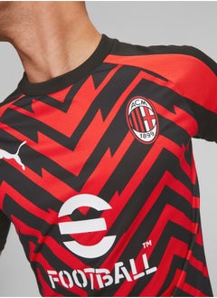 بوما قميص جيرسيه للرجال A.C. Milan Prematch Short Sleeve  - Image 5