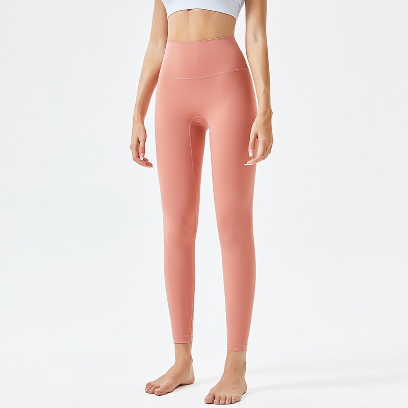 2025 Fitness Cloud Sense Super Soft Hip Lifter Women'S High Waist Elastic Naked Sense Sports Running Yoga Wear Pants - Image 1
