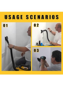 GION GION Vacuum Attachment Hammer and Drill Dust Collector Extraction Tool Electric Drills Dust Catcher Dust Collector for Hammer Drywall Drills 1Pcs  - Image 4