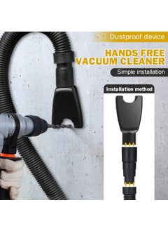 GION GION Vacuum Attachment Hammer and Drill Dust Collector Extraction Tool Electric Drills Dust Catcher Dust Collector for Hammer Drywall Drills 1Pcs  - Image 2