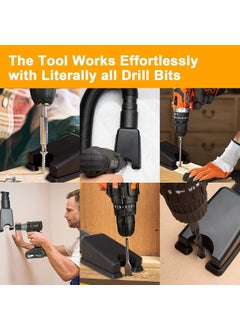 GION GION Vacuum Attachment Hammer and Drill Dust Collector Extraction Tool Electric Drills Dust Catcher Dust Collector for Hammer Drywall Drills 1Pcs  - Image 5