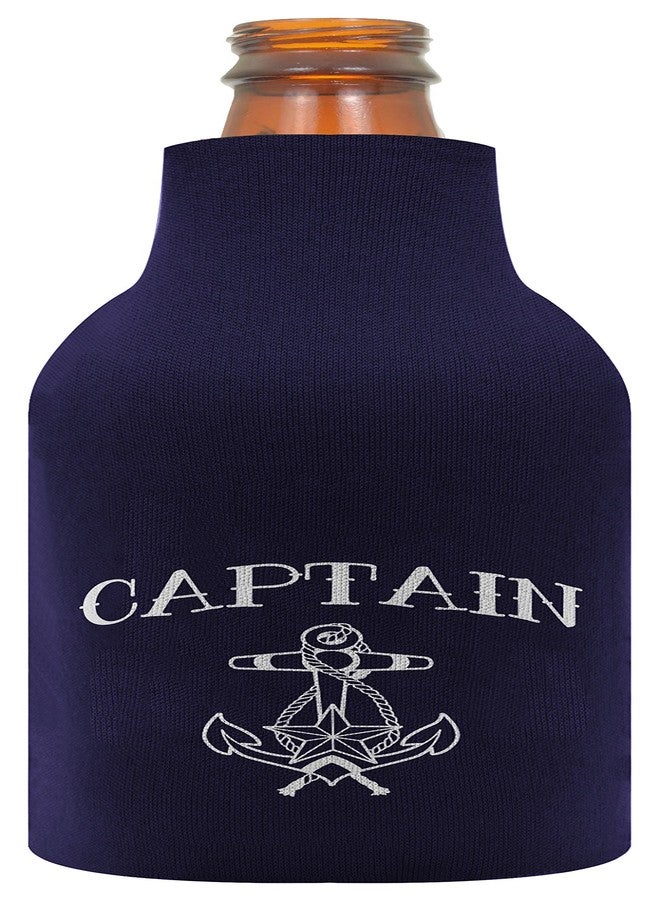 ذيس وير هدايا بحرية: حافظة زجاجات للكابتن والمساعد الأول، عبوة من قطعتين، حافظات زجاجات للمشروبات، حافظات مشروبات، هيليكونيا بحرية - Image 4