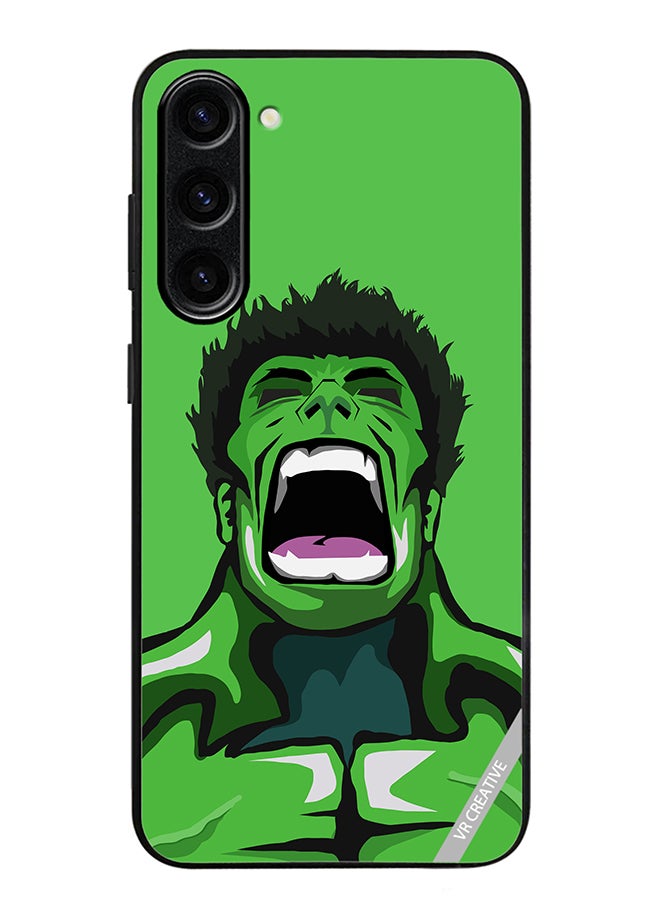 VR CREATIVE Protective Case Cover For Samsung Galaxy S24 Hulk Design Multicolour - Image 1