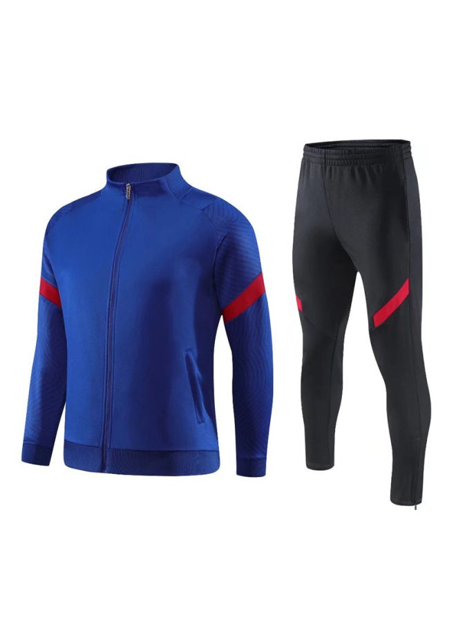 Light Board Football Training Suit Men's Long-sleeved Winter Game Team Uniform Children's Jersey Appearance Uniform Football Uniform Printed