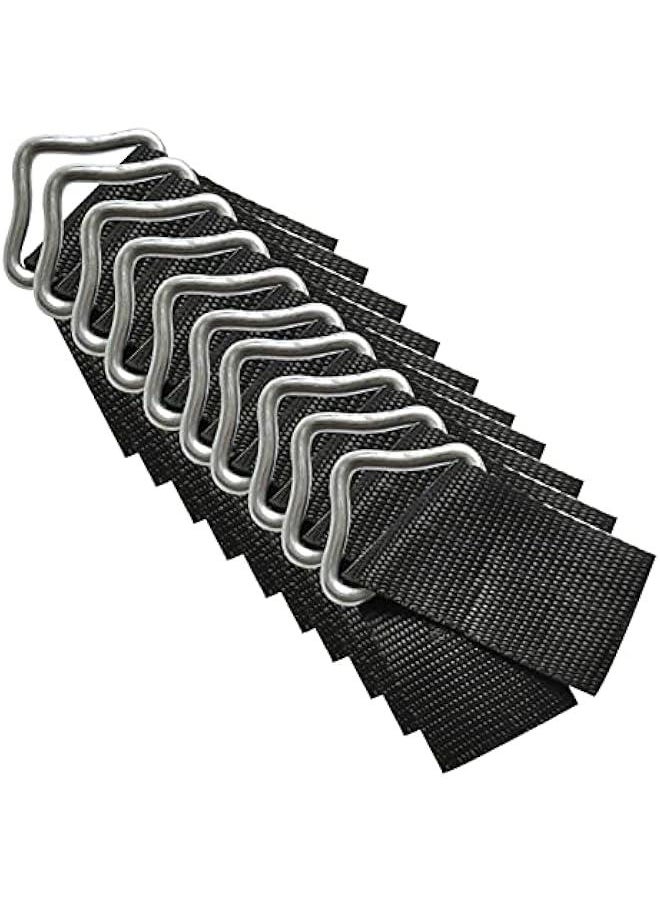 Generic 10pcs Quick Connect Trampoline Triangle Ring V-Rings High Strength Buckle Spring  - Image 1