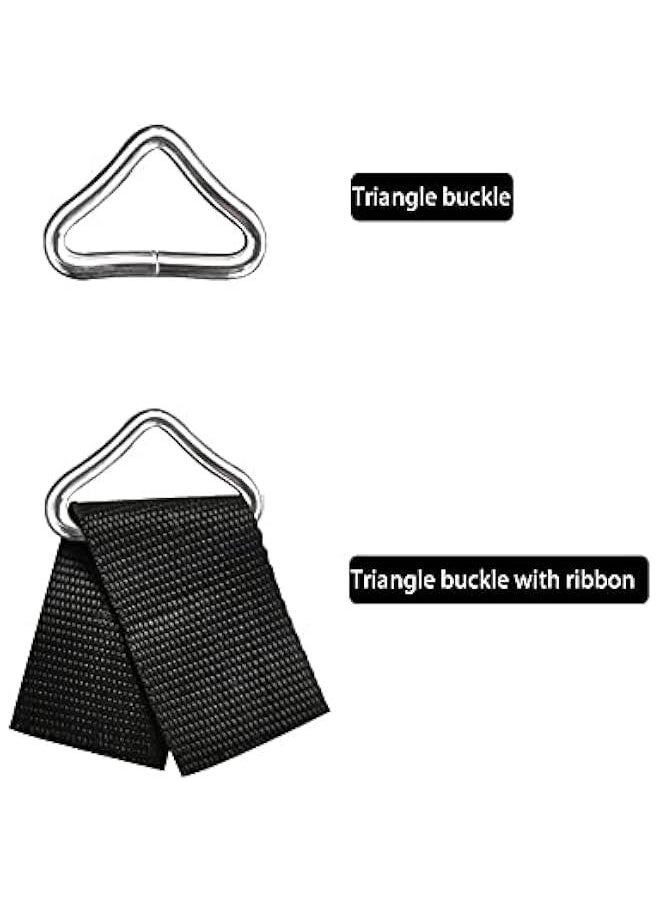 Generic 10pcs Quick Connect Trampoline Triangle Ring V-Rings High Strength Buckle Spring  - Image 3