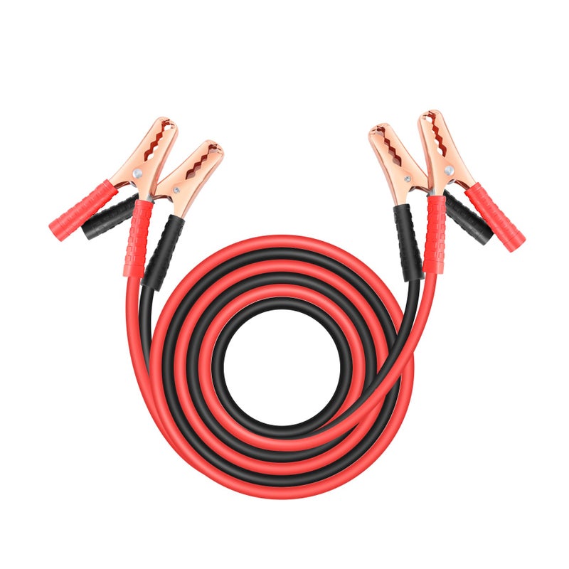 NOONE Jumper Cables for Car Battery Heavy Duty Automotive Booster Cables for Jump Starting Dead or Weak Batteries 10Feet 10Gauge