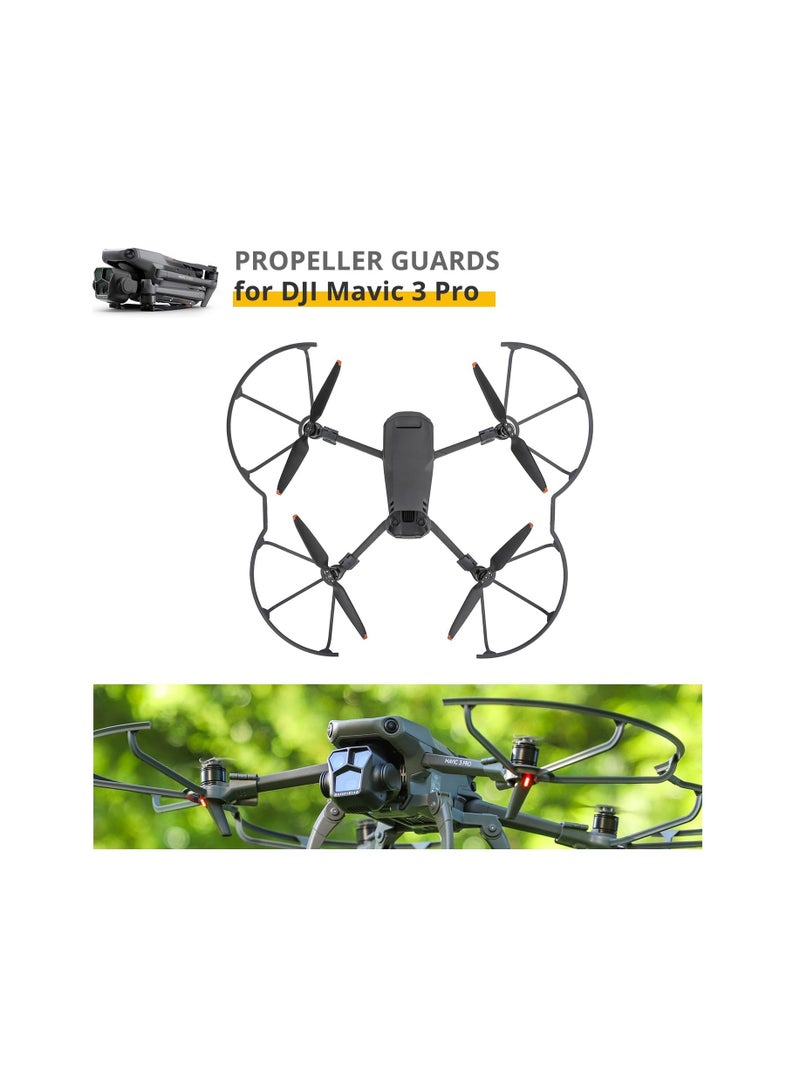 SOLARAE حماية مروحة متكاملة لطائرة DJI Mavic 3 Pro، غطاء واقي مضاد للاصطدام، حماية محدثة لحماية المراوح، ملحقات الطائرات بدون طيار، سلامة معززة - Image 2
