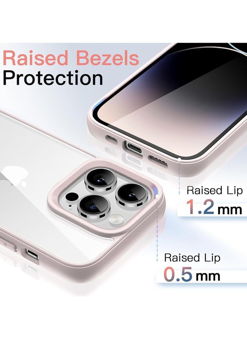 Case for iPhone 16 Pro Max 6.9-Inch, Shockproof Phone Bumper Cover, Solid Color Matte TPU Frame, Anti-Scratch Clear Back (Desert Titanium) - pzsku/Z16FC7F19D613E4278BEEZ/45/_/1738615767/ba43539c-910f-4654-b03c-a82740583b3b