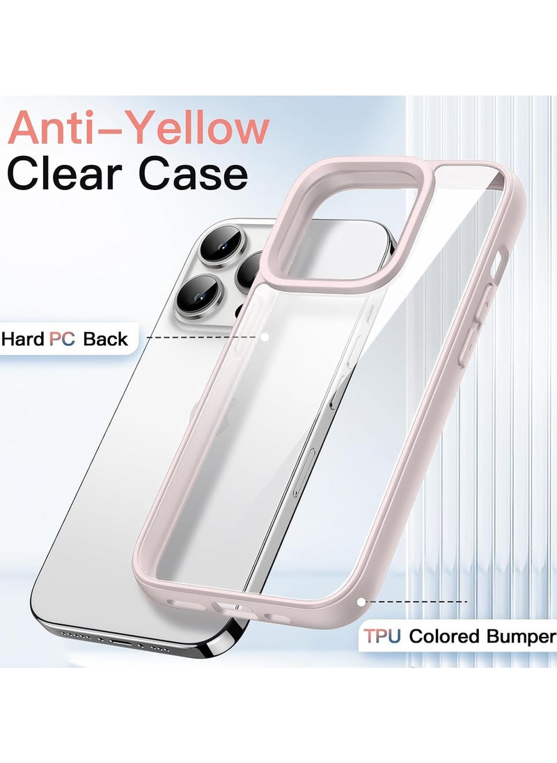 Case for iPhone 16 Pro Max 6.9-Inch, Shockproof Phone Bumper Cover, Solid Color Matte TPU Frame, Anti-Scratch Clear Back (Desert Titanium) - pzsku/Z16FC7F19D613E4278BEEZ/45/_/1738615768/dd6fe56c-3ee1-4f60-8bd3-b3f674c8fc7b