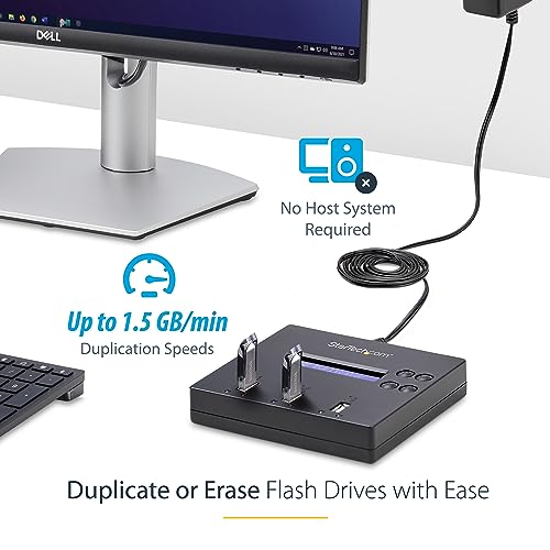 StarTech ناسخ / مكرر / ممسح USB مستقل 1 إلى 2 من StarTech.com - Image 2