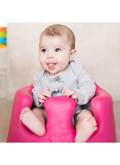 Bumbo Infant Comfortable Foam Floor Booster Seat Baby Chair For Sitting Up W/ 3 Point Adjustable Safety Strap Harness And Rounded Backrest, Cradle Pink - pzsku/Z16FC8D209227FC0CF7A9Z/45/_/1726645412/e17d6e8e-32e4-4f22-a490-d02c15d82c64