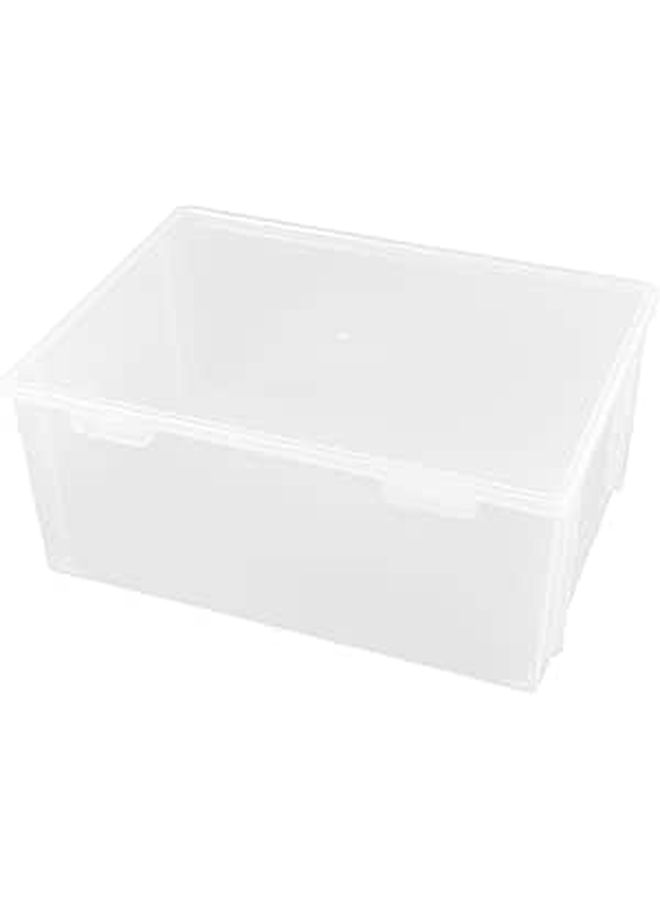 Bread Storage Box With Lid Large 30.3x21.6x14cm Fridge Food Container Airtight Kitchen Storage Holder For Toast And Loaf Preservation - Image 1