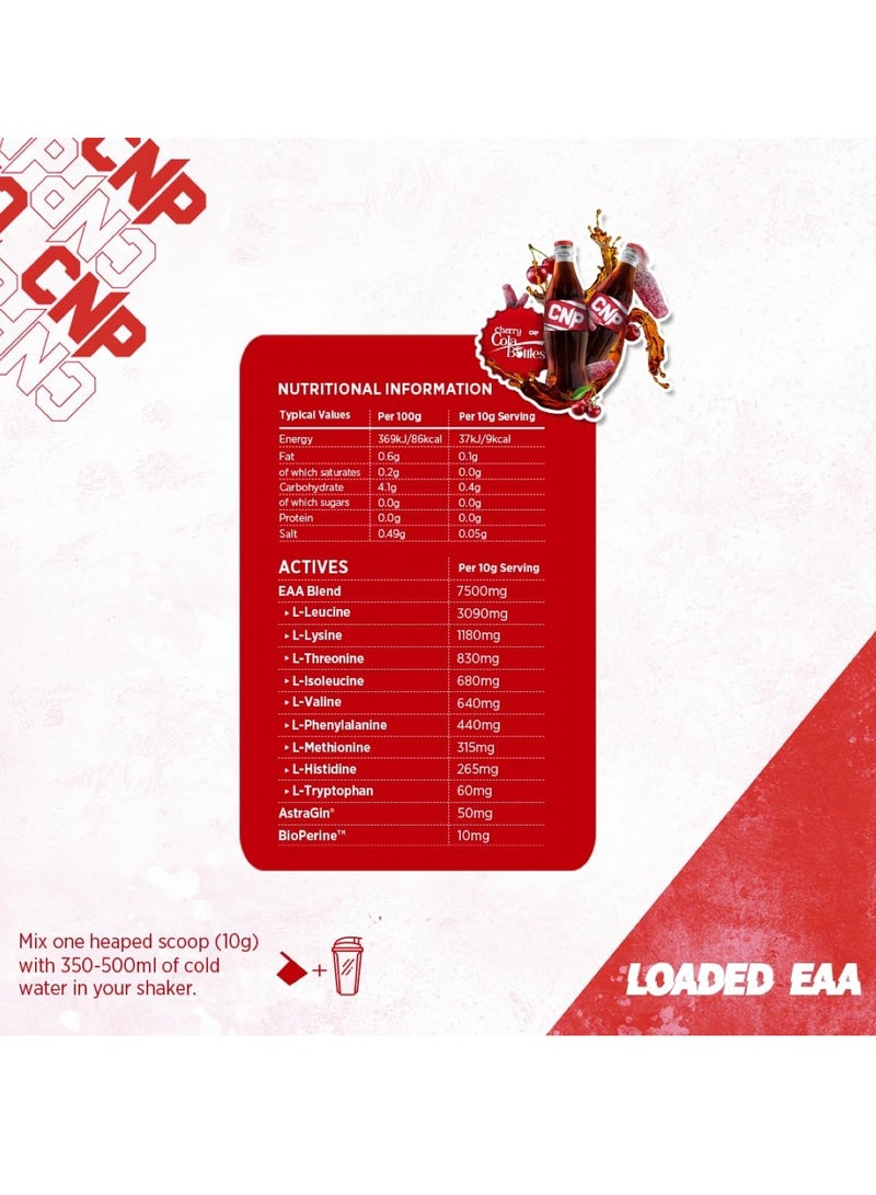 CNP Loaded EAA 300g Cherry Cola Flavor 30 Serving - Image 3