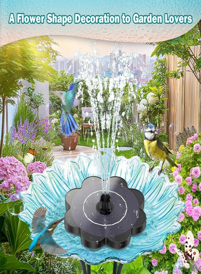 Yzert Solar Fountain Flower Shape - Image 2