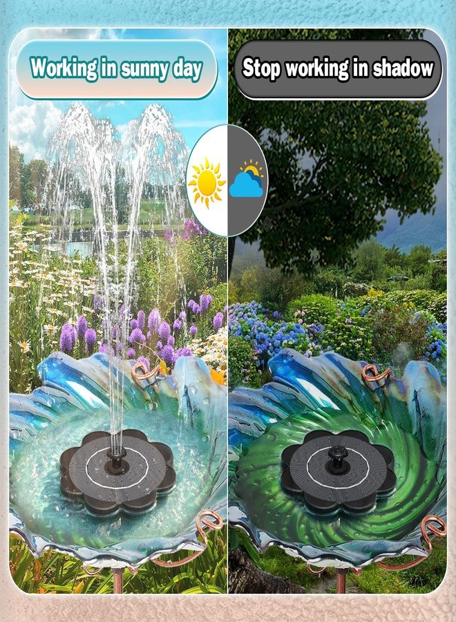 Yzert Solar Fountain Flower Shape - Image 5