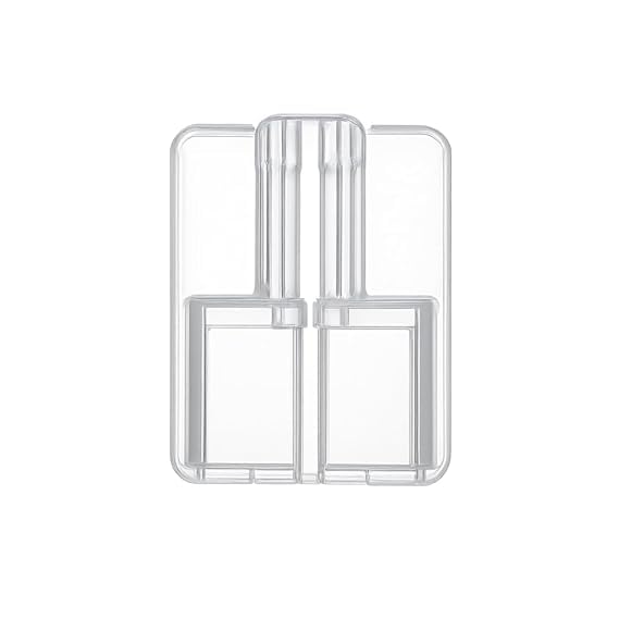 SNAPPSY USB and Type-C Cable Anti-Break Clip Square TPU Head Protector with Simple Winder Small 2.9cm Length Wire Bend Safe Standalone Clip Optimal for Mobile Charging - Image 1