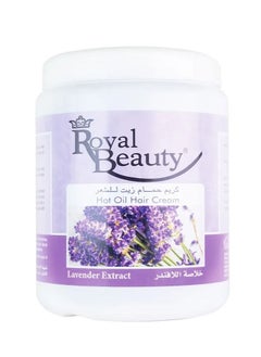 Royal Beauty Lavender Hot Oil Hair Cream – Intense Hair Repair, Deep Hydration, and Shine Booster, 1000 ml