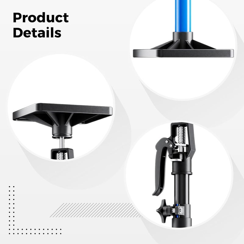 30-59Cm Cabinet Jack Lift, Heavy Duty Iron, Anti-Slip Base, 45 Kg Load Capacity, Installation Tool - Image 1