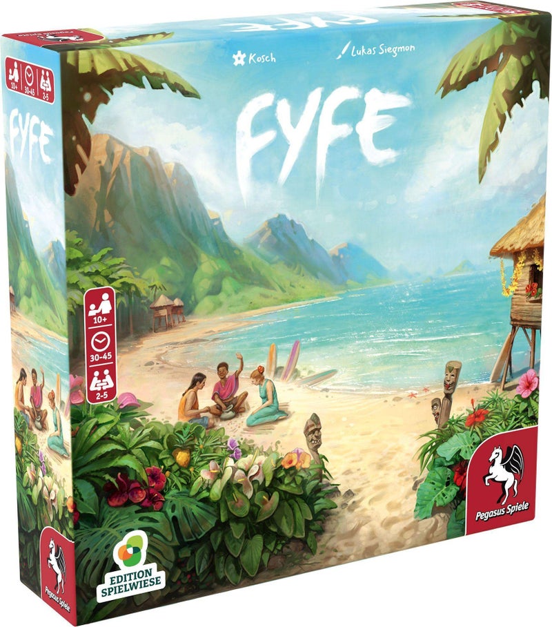 Pegasus Spiele Fyfe â€“ Board Game by Pegasus Spiele - 2-5 Players â€“ 30-45 Minutes of Gameplay â€“ Games for Game Night â€“ Teens and Adults Ages 14+ - English Version