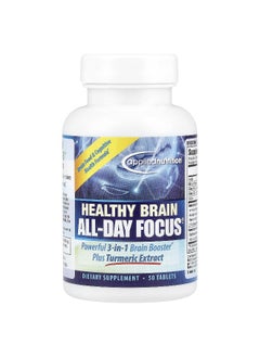 appliednutrition Applied Nutrition, Healthy Brain All-Day Focus®, 50 Tablets  - Image 3