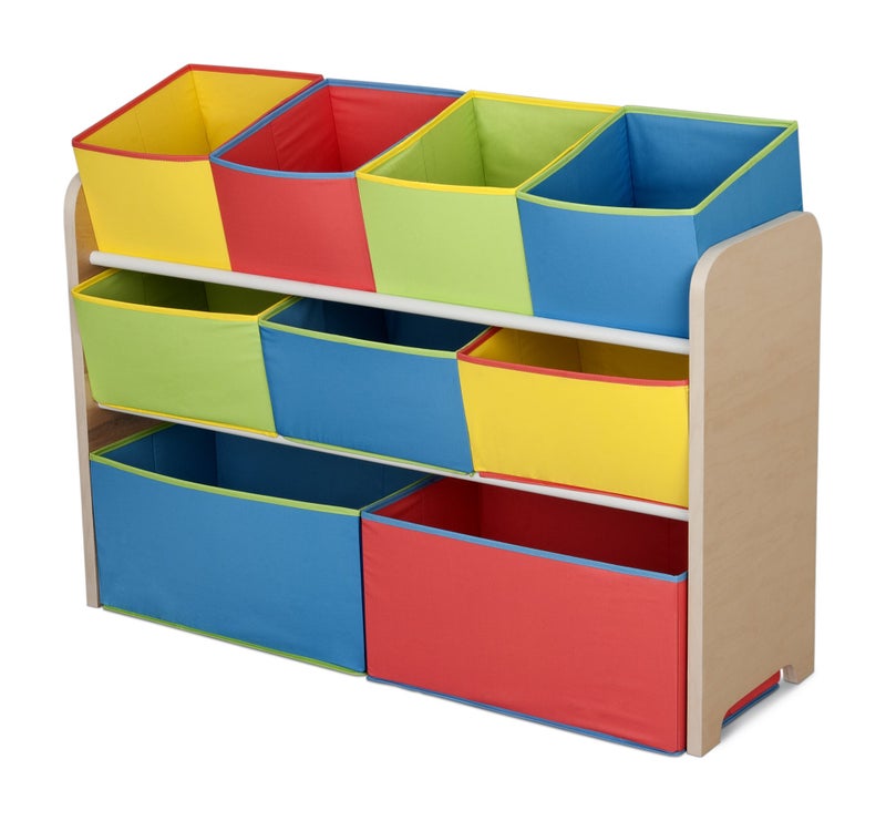 Delta CHILDREN Delta Multi-Color Deluxe Toy Organizer with Storage Bins - Image 1