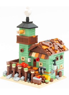 Brick Loot Brick Loot Fishing Village Store House Building Set, 427 Pieces, STEM Architecture Toys Kit Bait & Tackle Store, Birthday Gift for Boys, Girls & Adults Ages 6+, Compatible with Lego & Major Brands  - Image 1