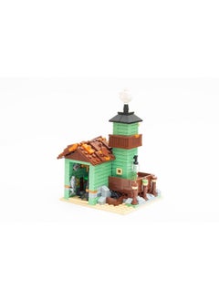 Brick Loot Brick Loot Fishing Village Store House Building Set, 427 Pieces, STEM Architecture Toys Kit Bait & Tackle Store, Birthday Gift for Boys, Girls & Adults Ages 6+, Compatible with Lego & Major Brands  - Image 3