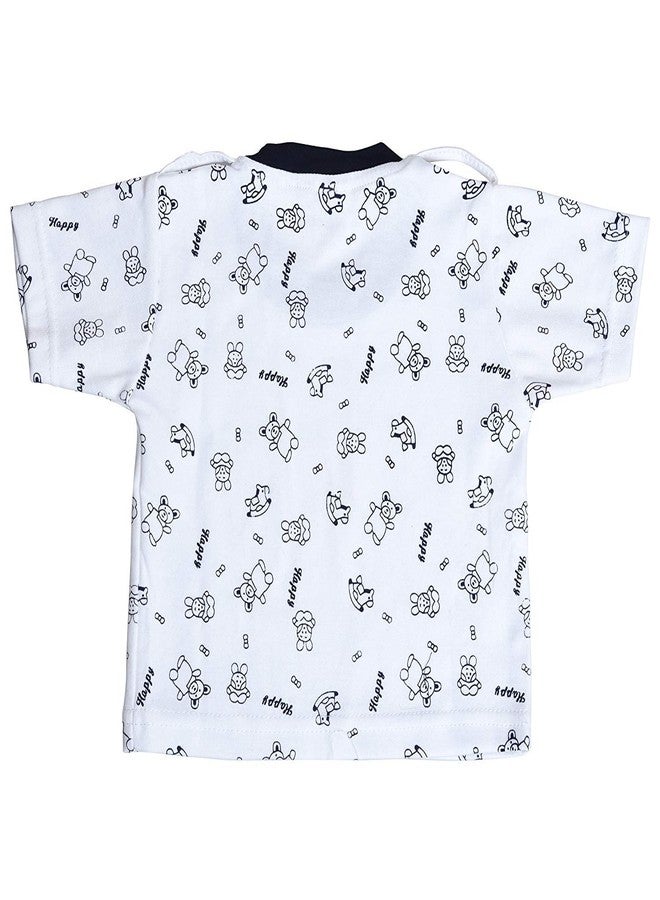 Malvina Romper Baba Suit Dungree Jumpsuit Blue Outfits for Newbron Babies Boys & Girls 6 Months 2 Years - Image 4