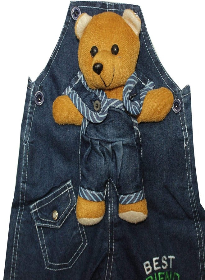 Malvina Romper Baba Suit Dungree Jumpsuit Blue Outfits for Newbron Babies Boys & Girls 6 Months 2 Years - Image 2