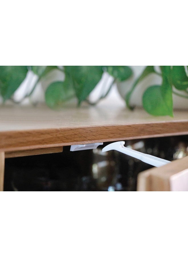 Little Chicks Baby Safety Cabinet and Drawer Locks - 14 Pack of Latches - Model CK034 - Image 5