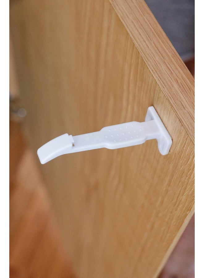 Little Chicks Baby Safety Cabinet and Drawer Locks - 14 Pack of Latches - Model CK034 - Image 4