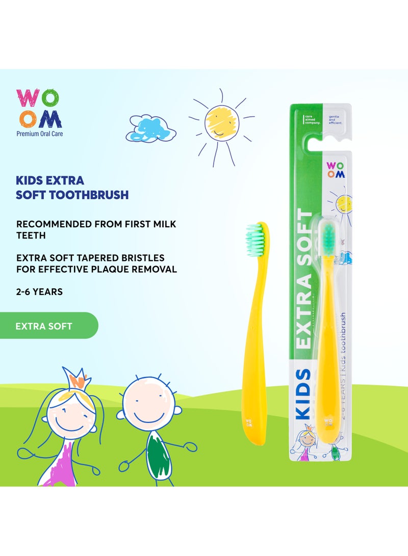 ووؤوم فرشاة أسنان وووم كيدز فائقة النعومة لأسنان ولثة الأطفال - Image 2